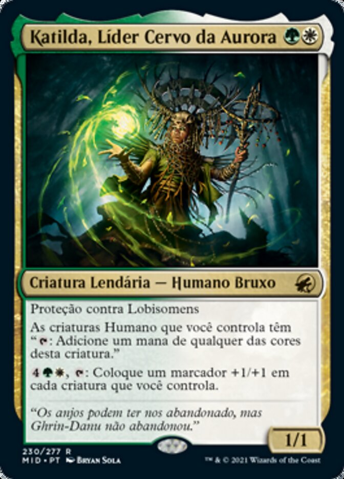 Katilda, Líder Cervo da Aurora - Innistrad: Midnight Hunt