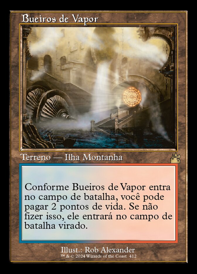 Bueiros de Vapor - Ravnica Remastered