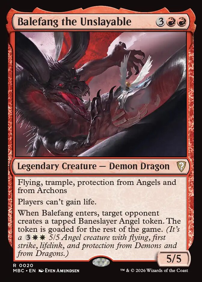 Balefang the Unslayable - Mystery Booster Commander Edition