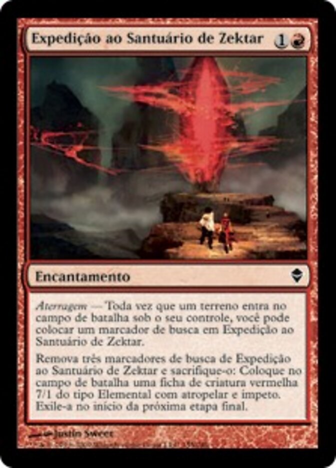 Expedição ao Santuário de Zektar - Zendikar