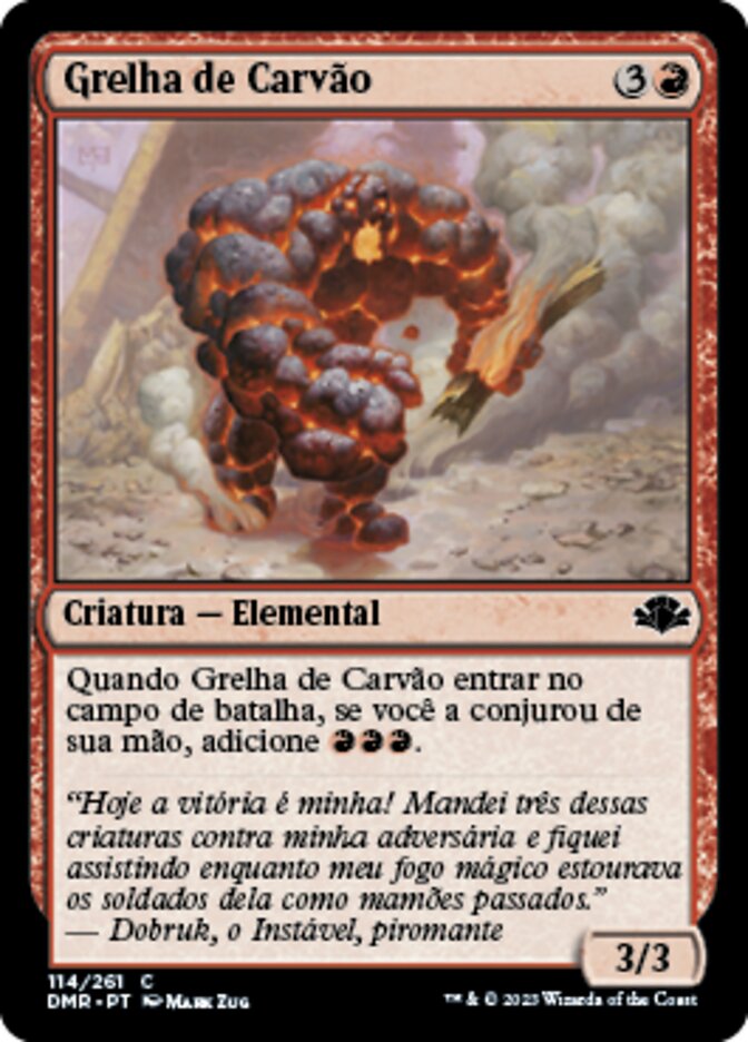 Grelha de Carvão - Dominaria Remastered