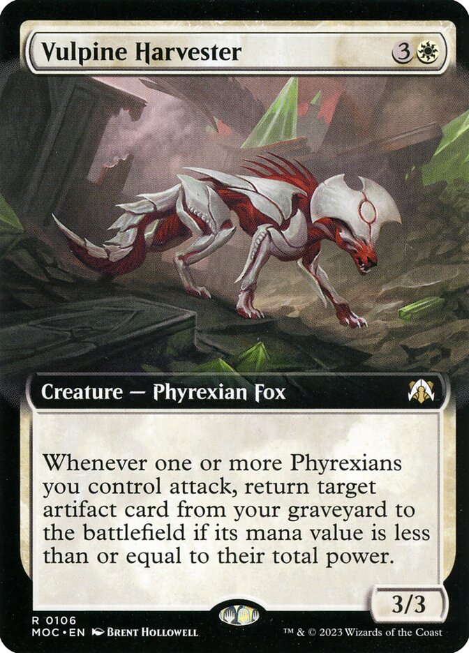 Vulpine Harvester - March of the Machine Commander