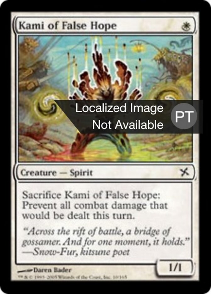 Kami da Falsa Esperança - Betrayers of Kamigawa