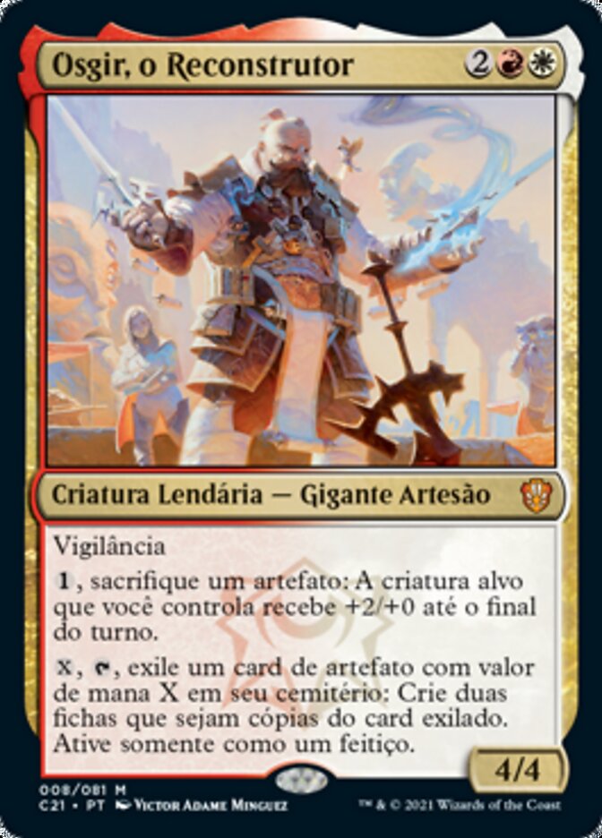 Osgir, o Reconstrutor - Commander 2021