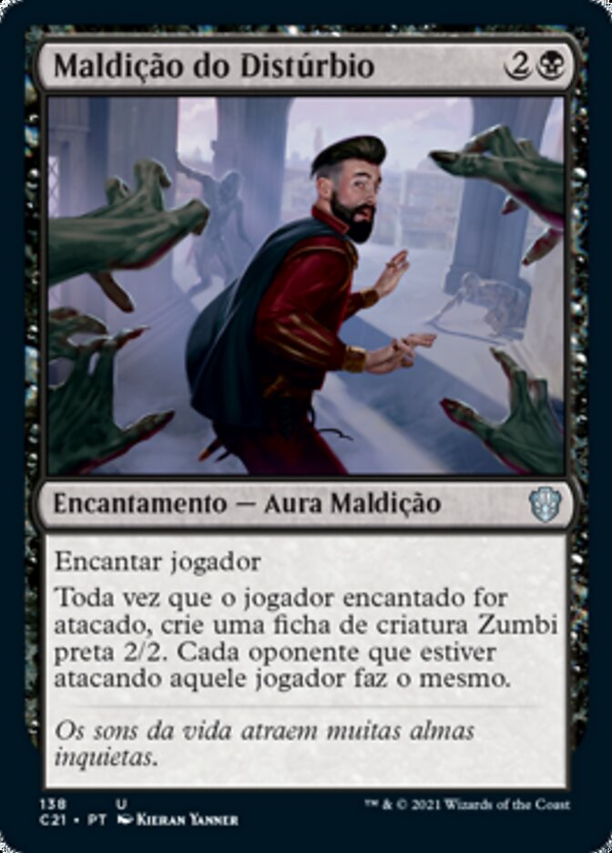 Maldição do Distúrbio - Commander 2021