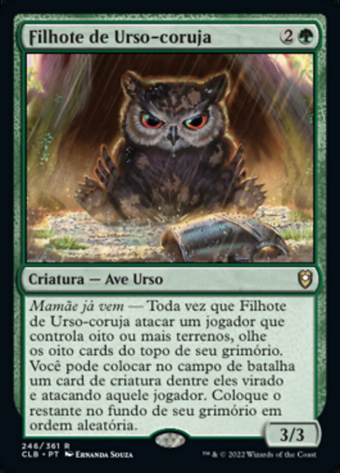 Owlbear Cub - Commander Legends: Battle for Baldur's Gate