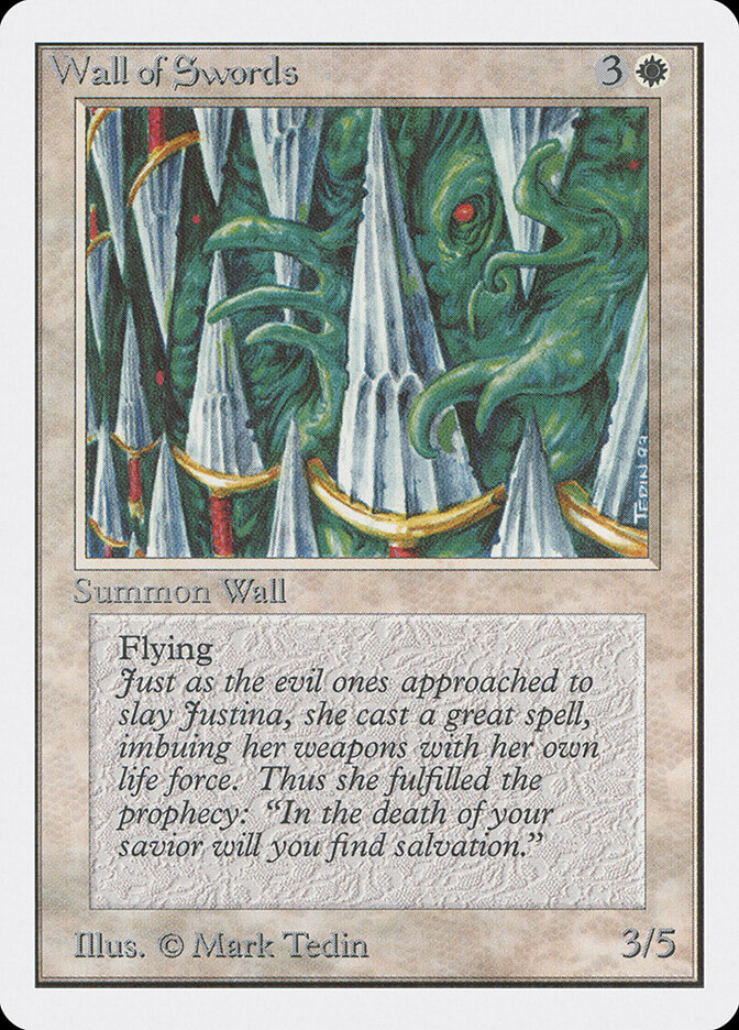 Wall of Swords - Unlimited Edition