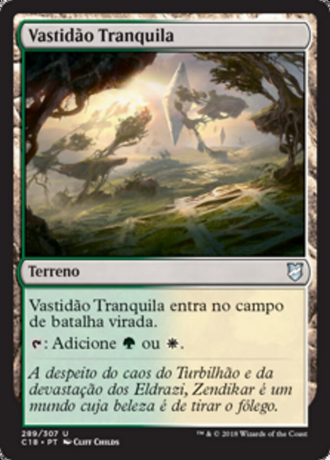 Vastidão Tranquila - Commander 2018
