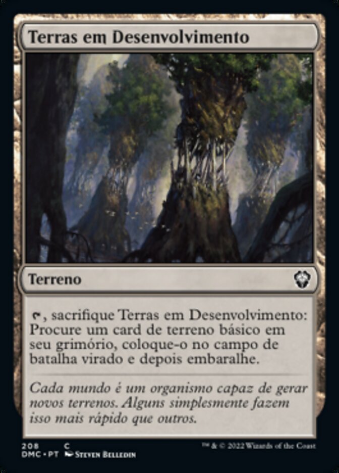Terras em Desenvolvimento - Dominaria United Commander