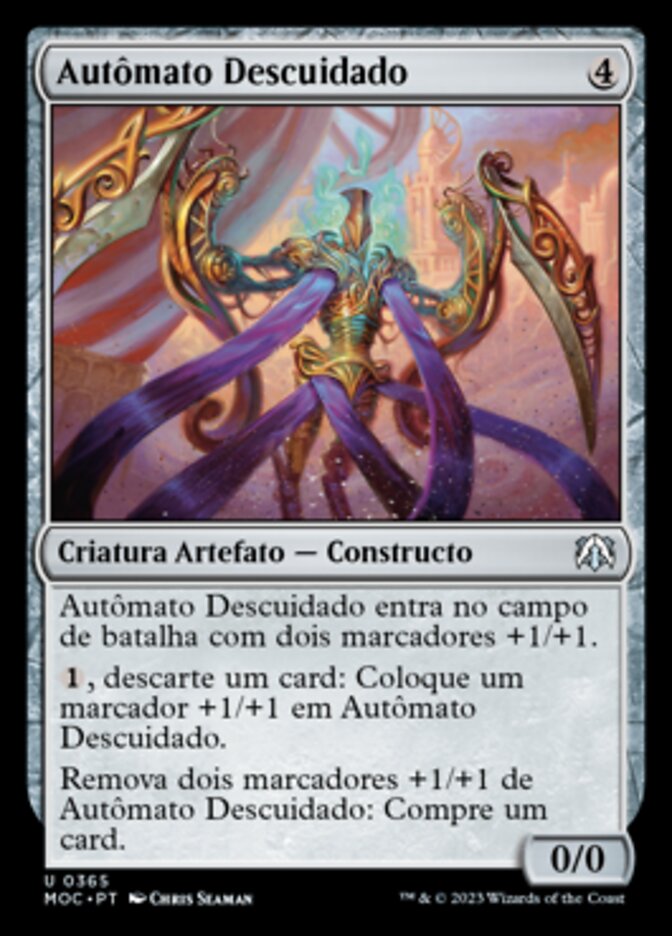 Autômato Descuidado - March of the Machine Commander