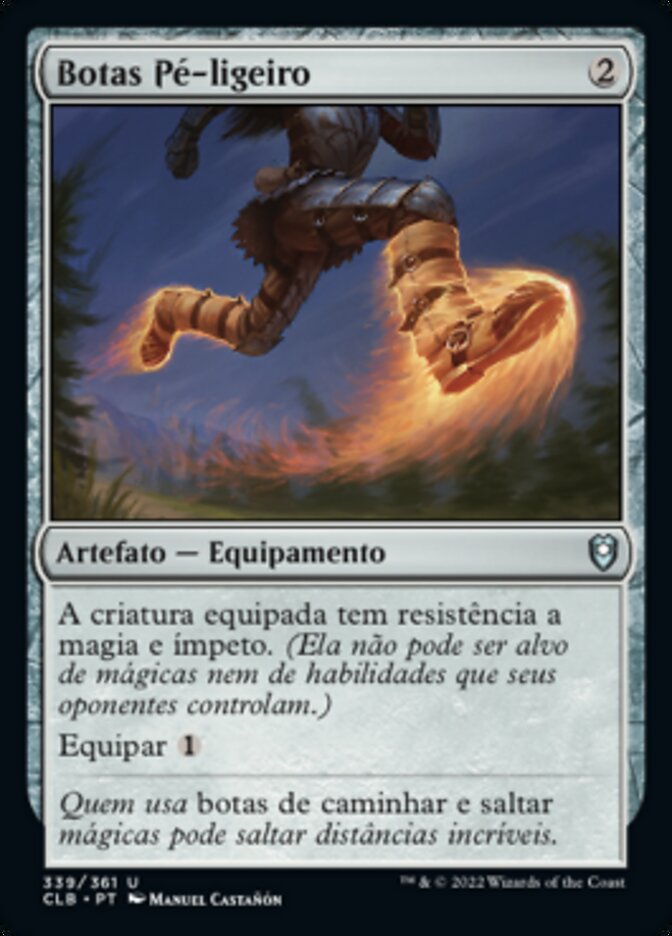 Botas Pé-ligeiro - Commander Legends: Battle for Baldur's Gate