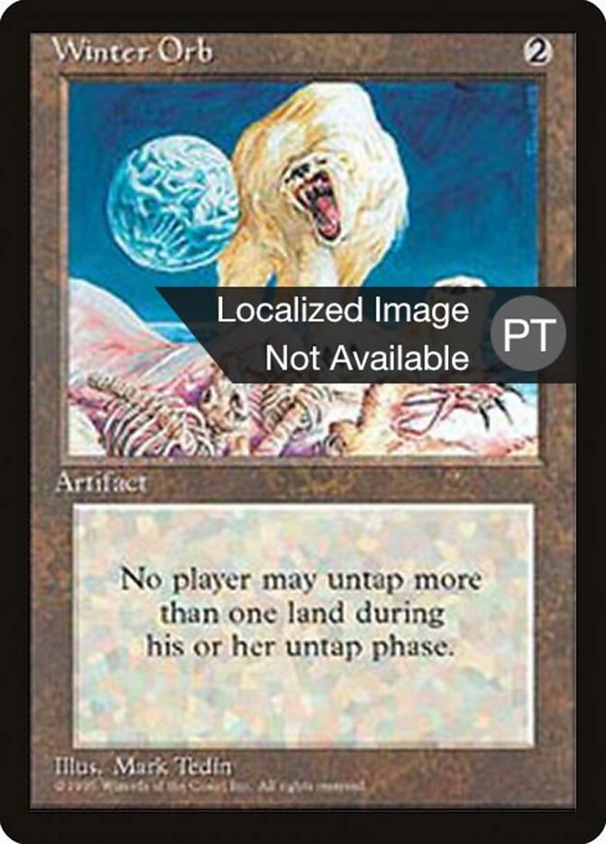 Orbe Hibernal - Fourth Edition Foreign Black Border