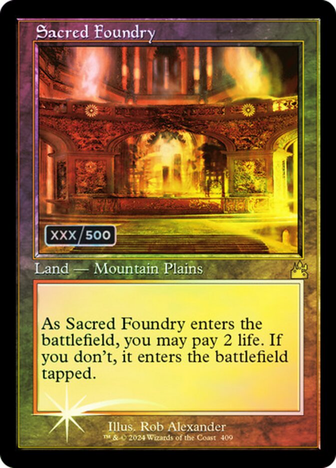 Sacred Foundry - Ravnica Remastered
