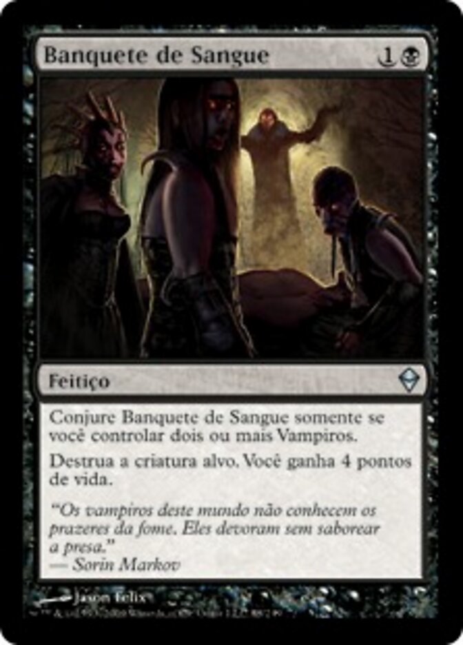 Banquete de Sangue - Zendikar