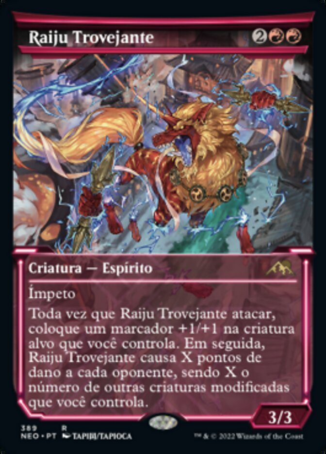 Raiju Trovejante - Kamigawa: Neon Dynasty