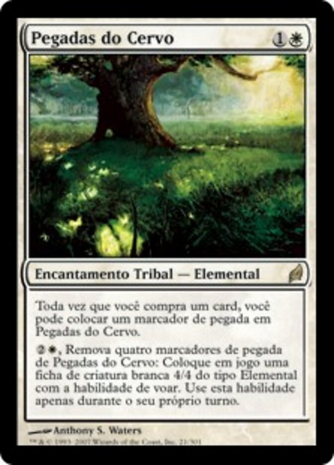 Pegadas do Cervo - Lorwyn