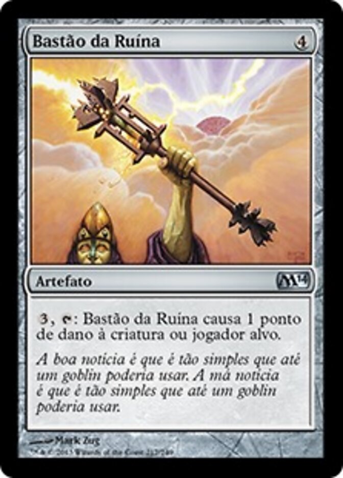 Bastão da Ruína - Magic 2014