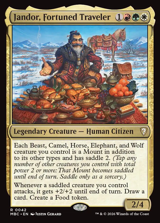 Jandor, Fortuned Traveler - Mystery Booster Commander Edition