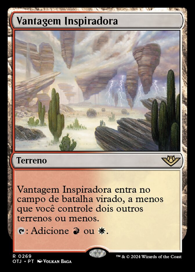 Vantagem Inspiradora - Outlaws of Thunder Junction