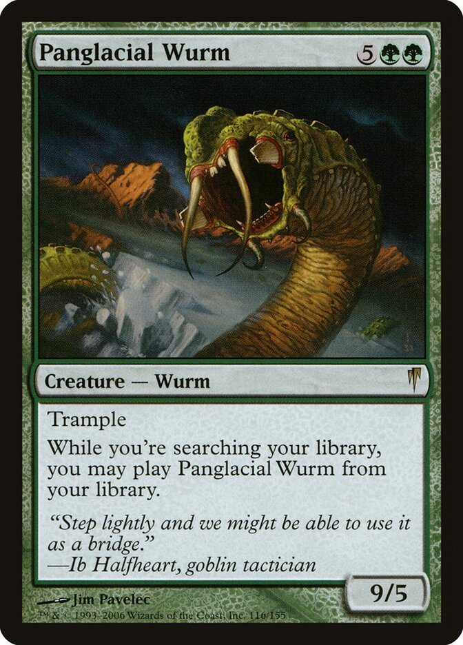 Panglacial Wurm, Coldsnap (Divulgação/Wizards of the Coast)