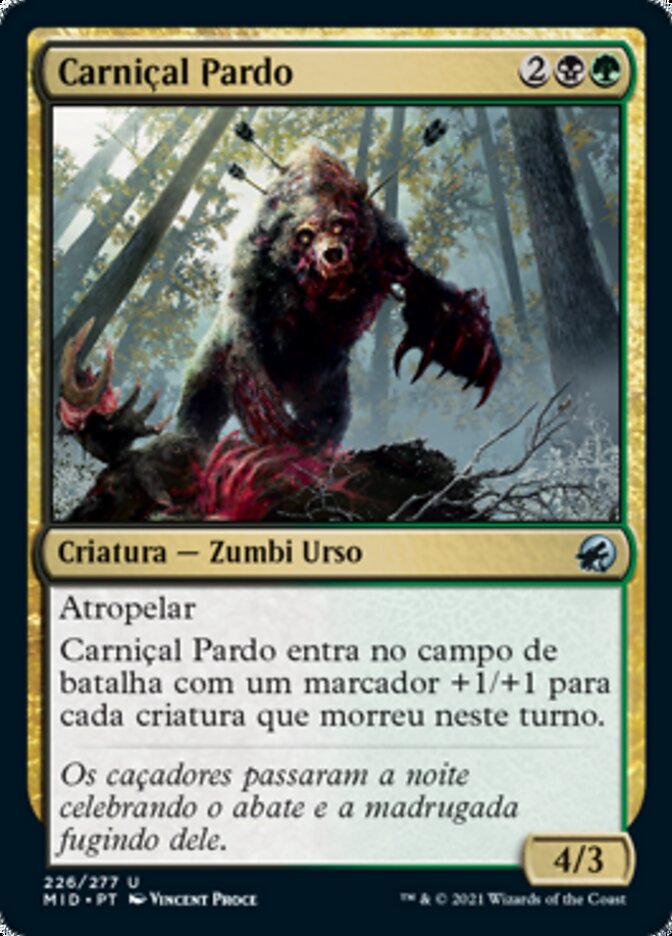 Carniçal Pardo - Innistrad: Midnight Hunt