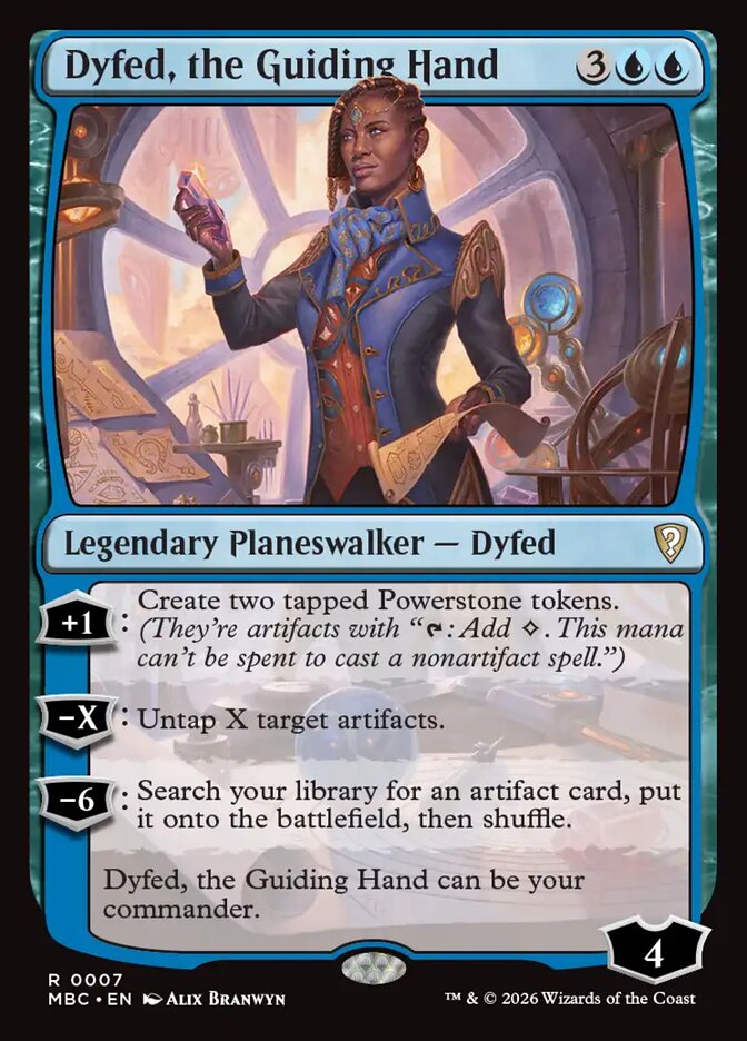 Dyfed, the Guiding Hand - Mystery Booster Commander Edition