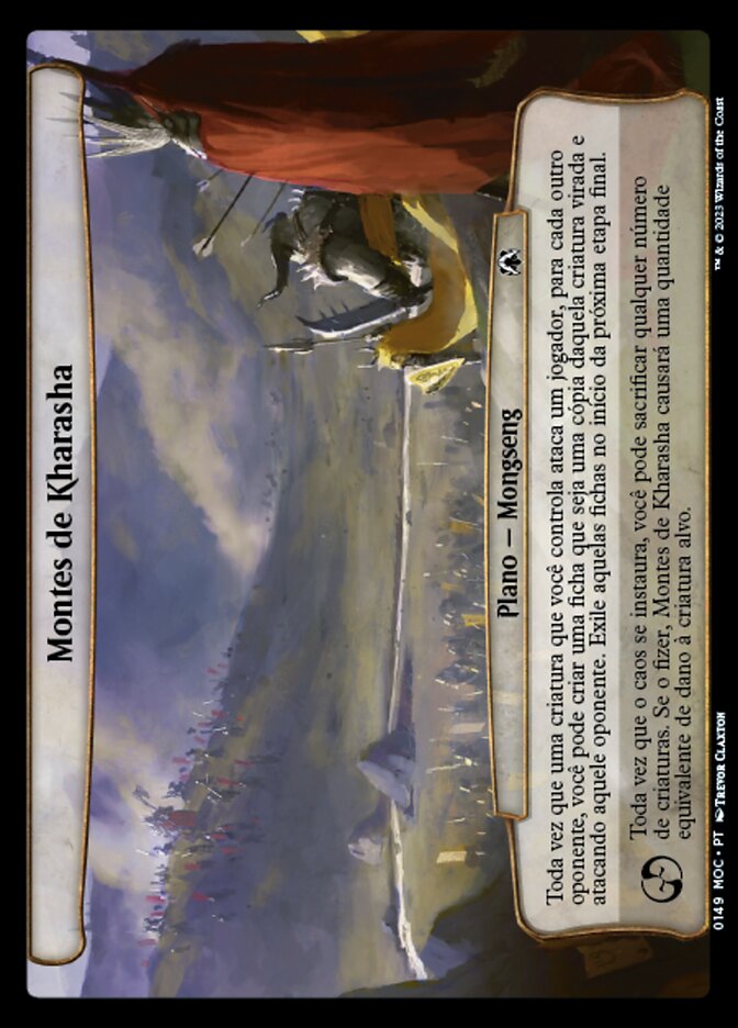 Montes de Kharasha - March of the Machine Commander