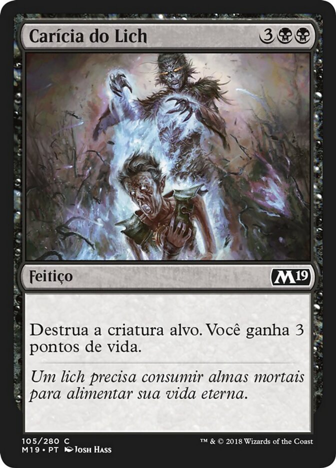 Carícia do Lich - Core Set 2019