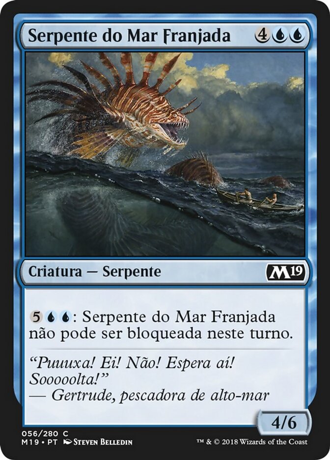 Serpente do Mar Franjada - Core Set 2019