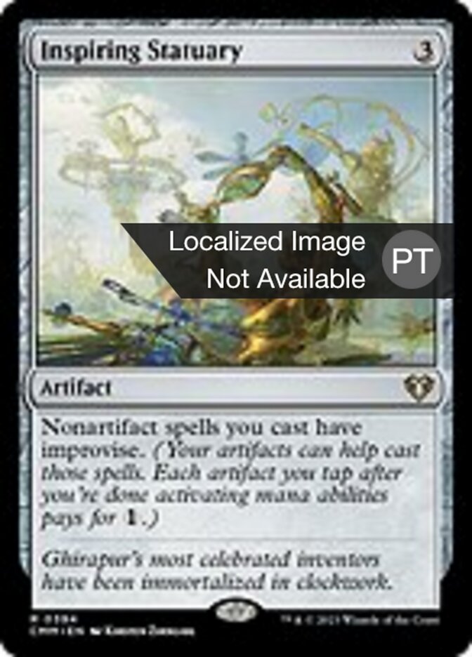 Estatuária Inspiradora - Commander Masters