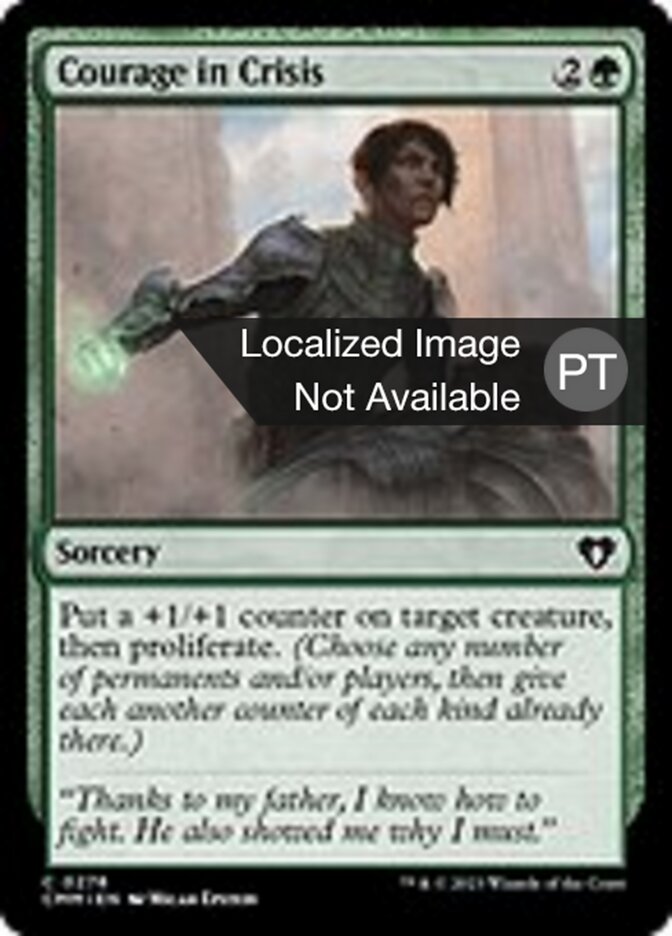 Coragem na Crise - Commander Masters