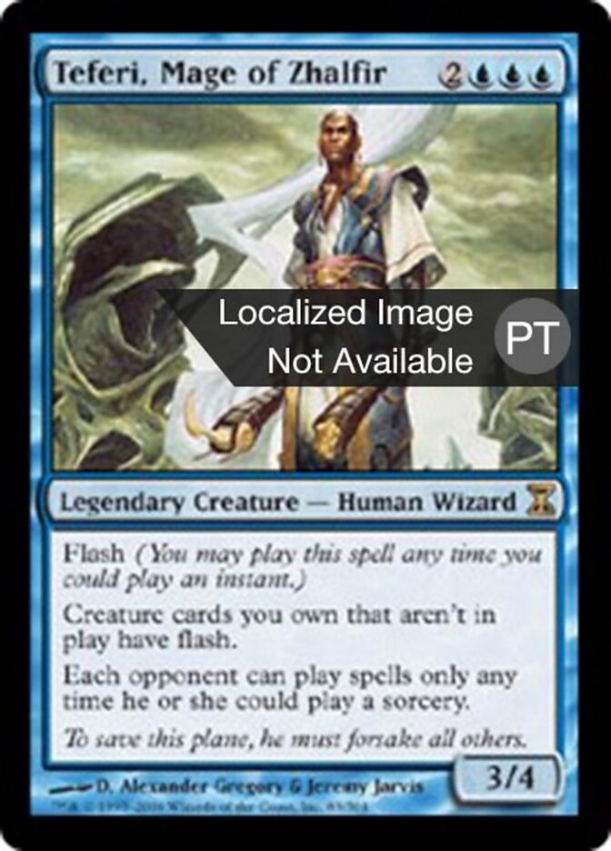 Teferi, Mago de Zhalfir - Time Spiral
