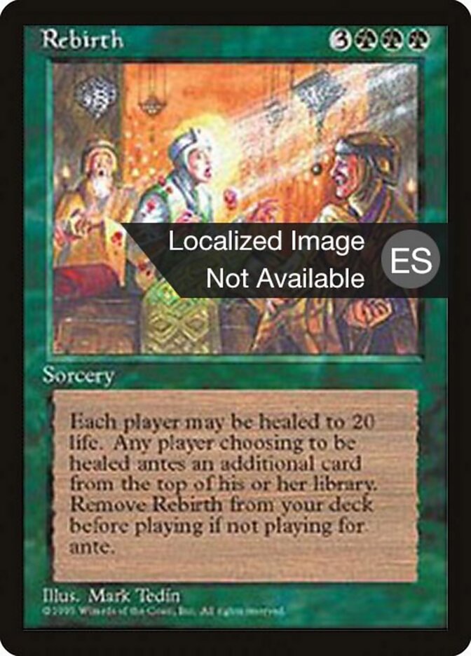 Renacer - Fourth Edition Foreign Black Border