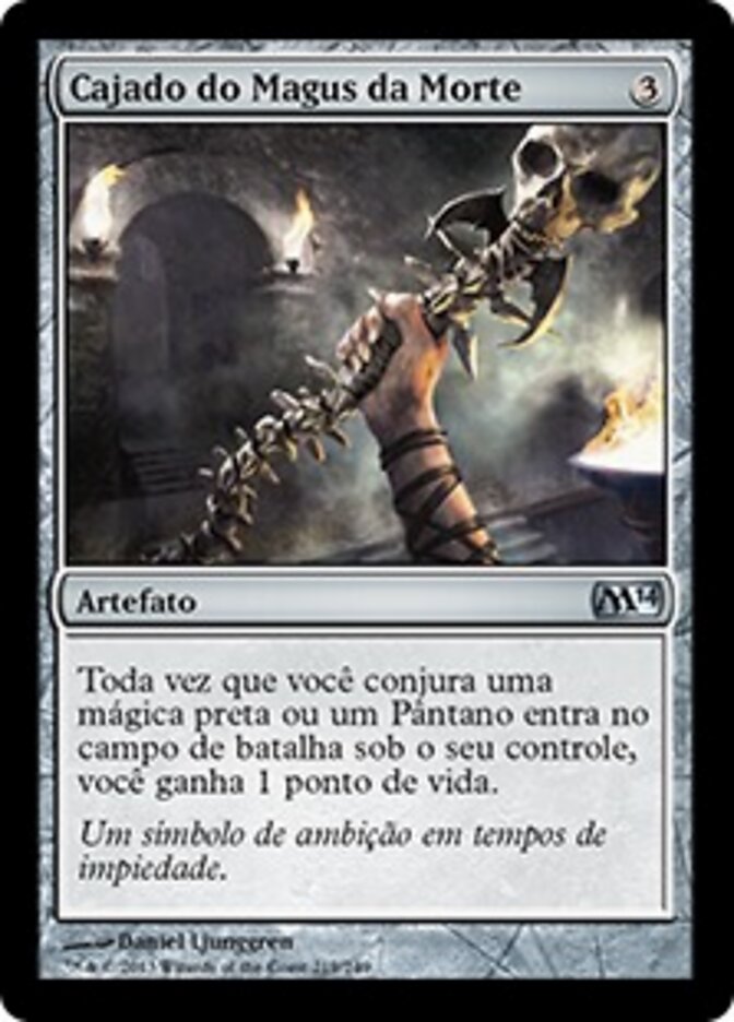 Cajado do Magus da Morte - Magic 2014