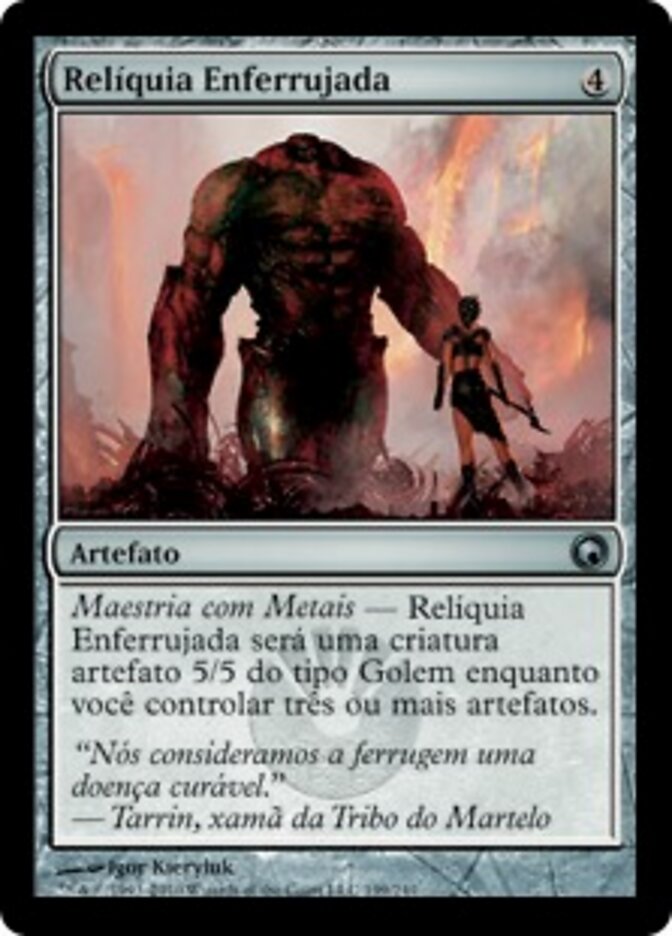 Relíquia Enferrujada - Scars of Mirrodin