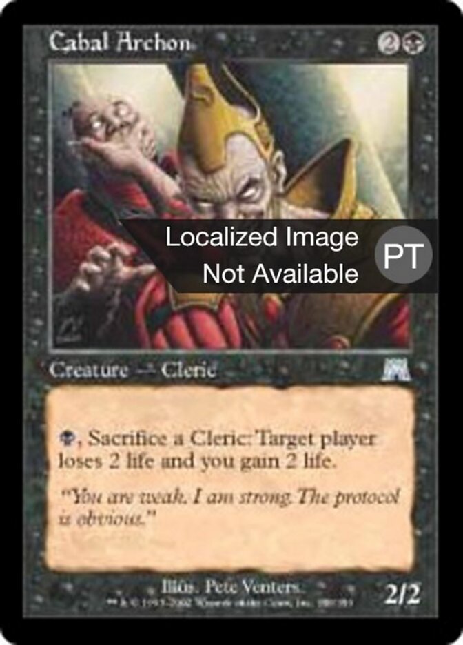 Arconte da Cabala - Onslaught