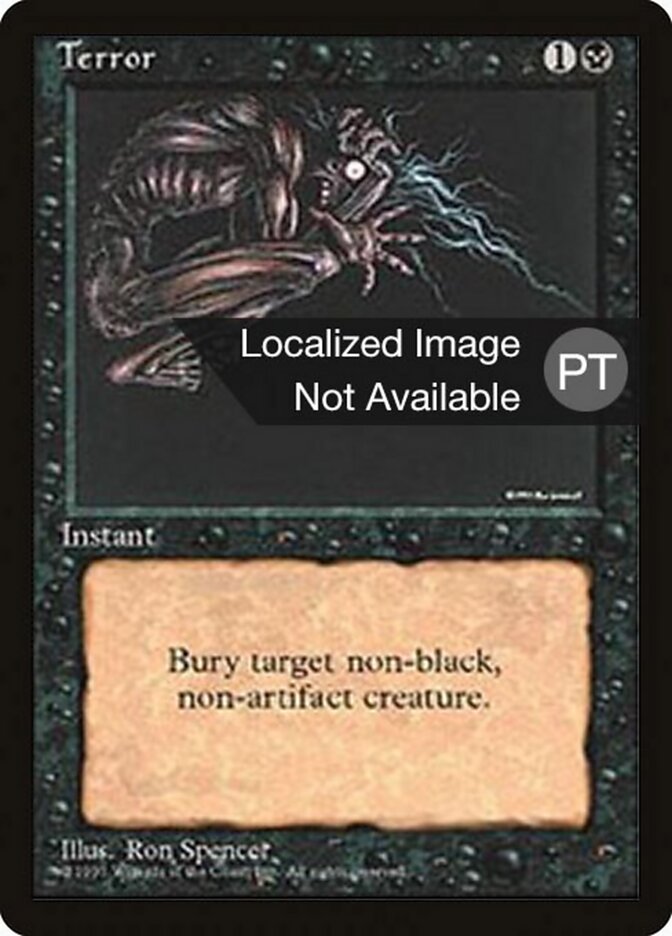 Terror - Fourth Edition Foreign Black Border