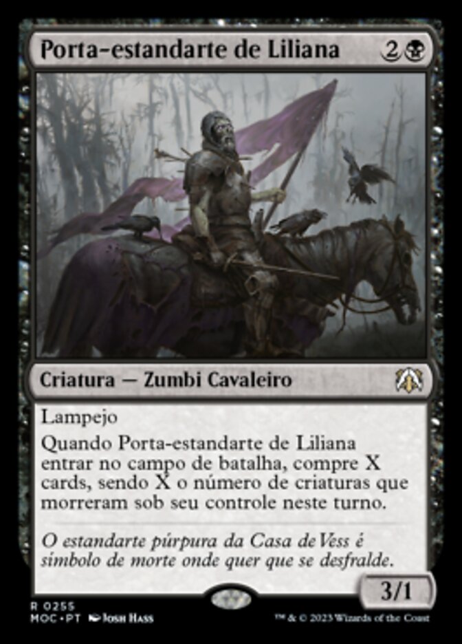 Porta-estandarte de Liliana - March of the Machine Commander