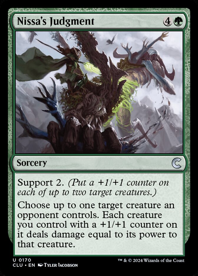 Nissa's Judgment - Ravnica: Clue Edition