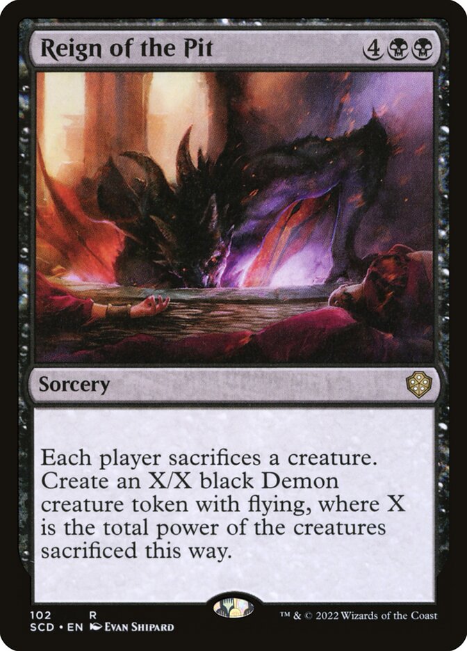 Reign of the Pit - Starter Commander Decks