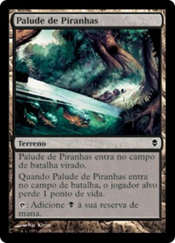 Palude de Piranhas - Zendikar