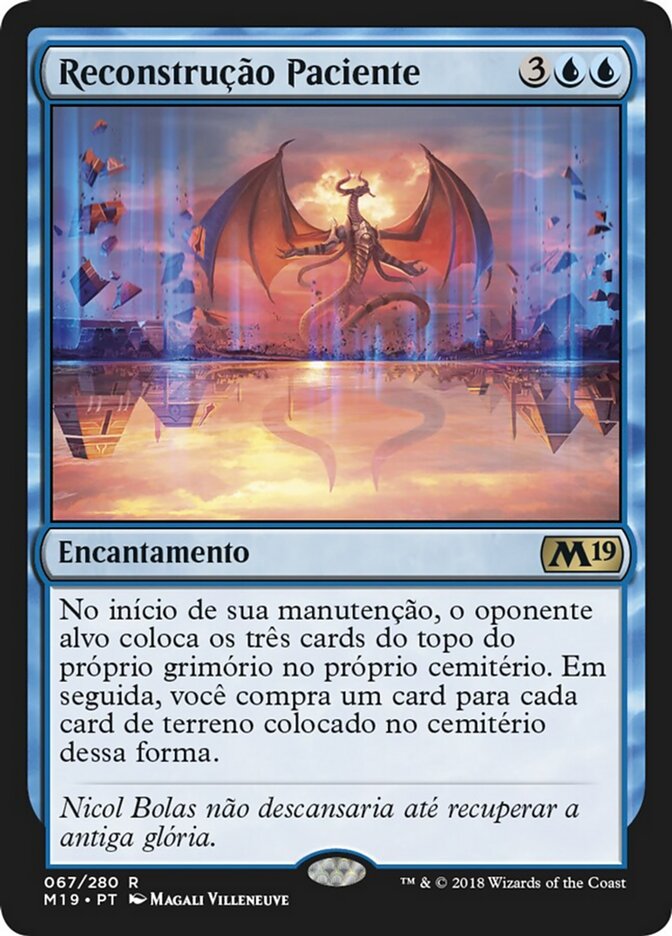 Reconstrução Paciente - Core Set 2019