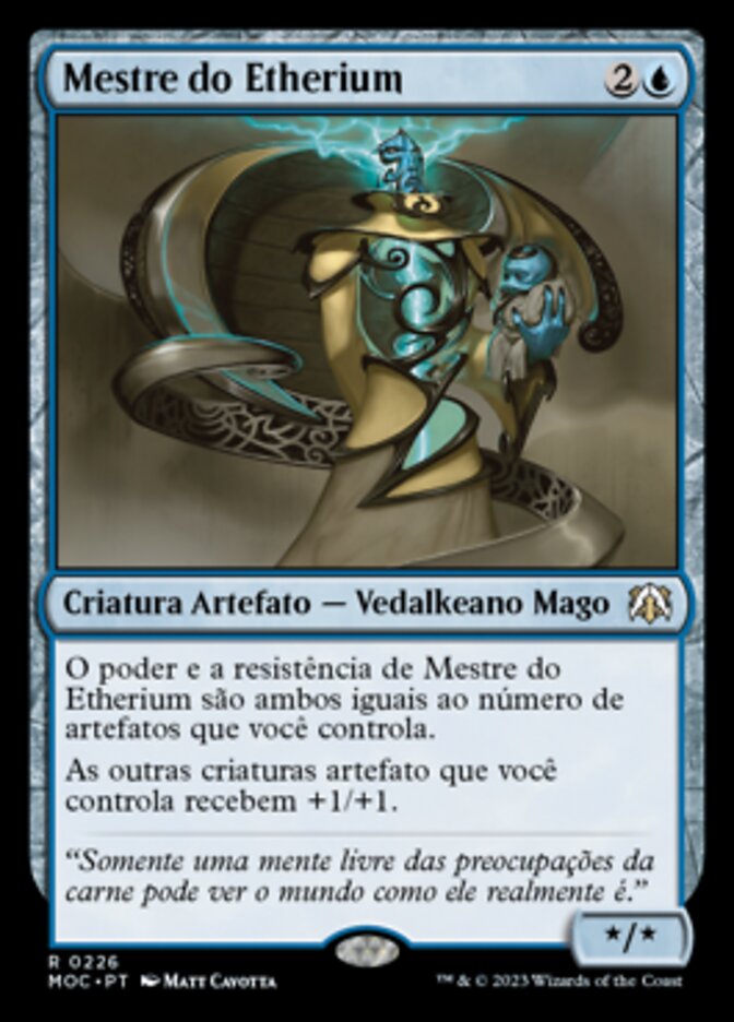 Mestre do Etherium - March of the Machine Commander