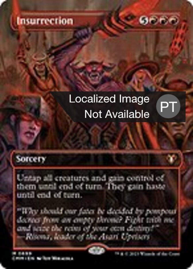 Insurreição - Commander Masters