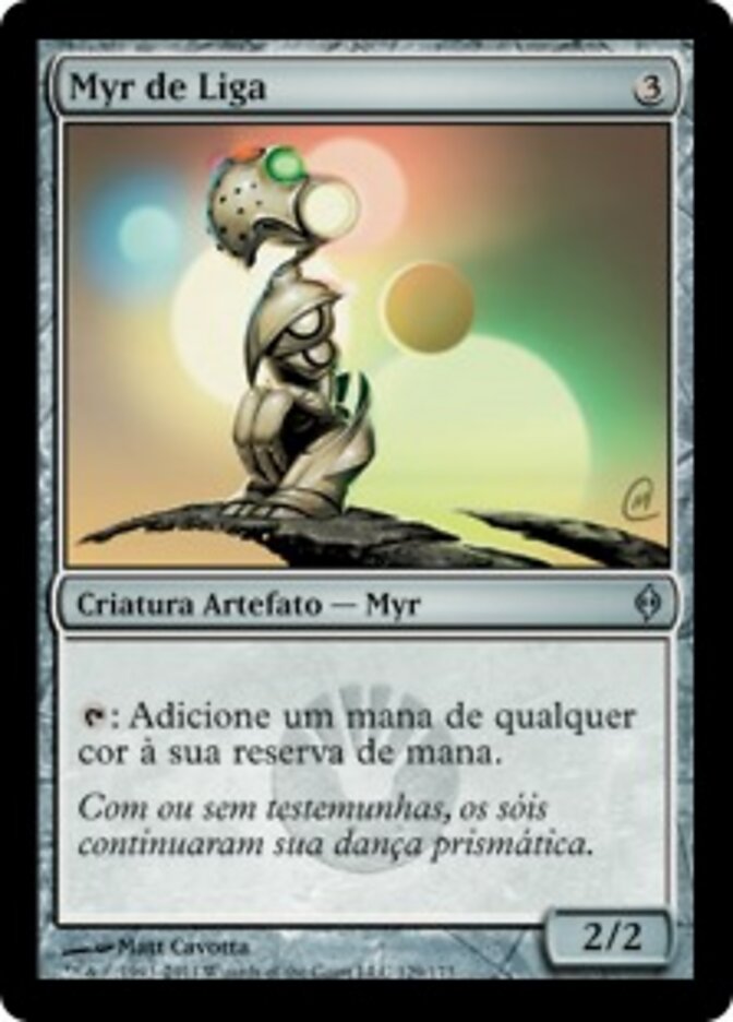 Myr de Liga - New Phyrexia