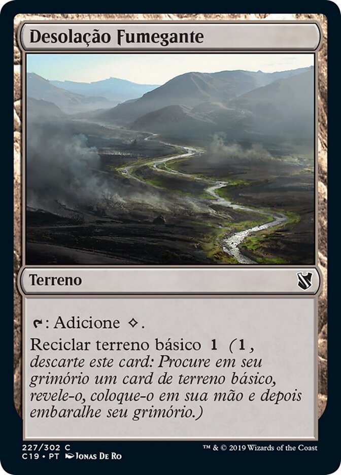 Desolação Fumegante - Commander 2019