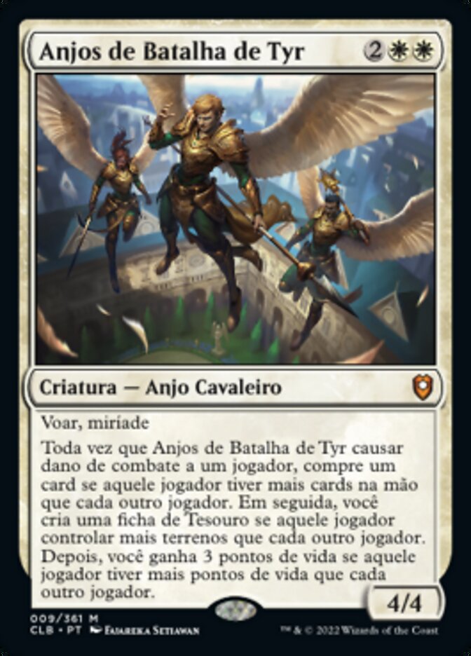 Anjos de Batalha de Tyr - Commander Legends: Battle for Baldur's Gate