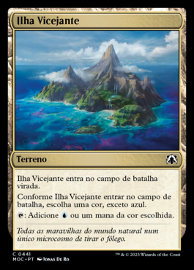 Ilha Vicejante - March of the Machine Commander