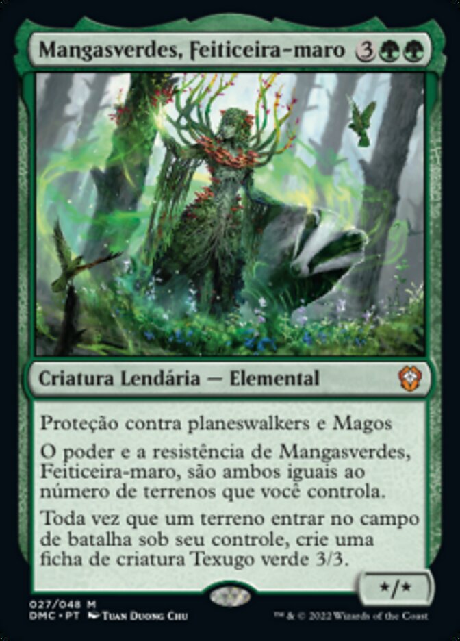Mangasverdes, Feiticeira-maro - Dominaria United Commander