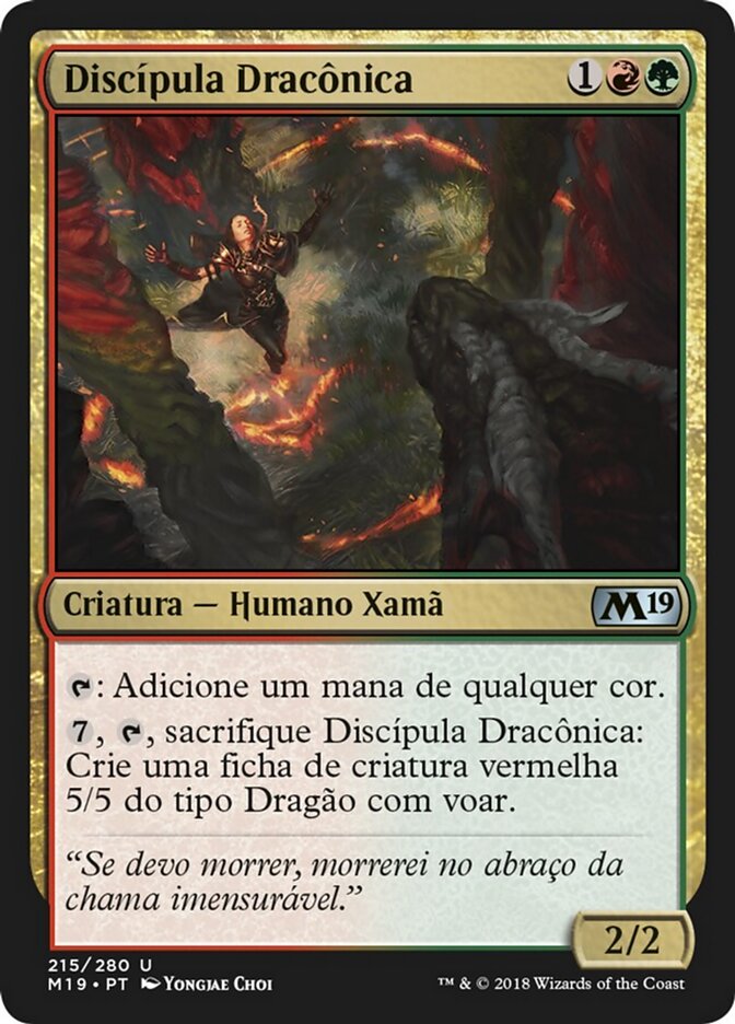 Discípula Dracônica - Core Set 2019